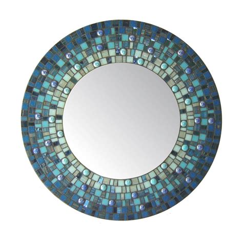 mirrored circles wall decor|round mosaic mirror ikea.